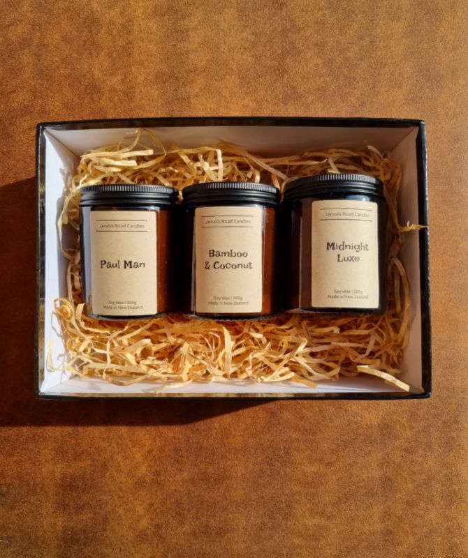 Trio Medium Scented Candles - Gift Pack