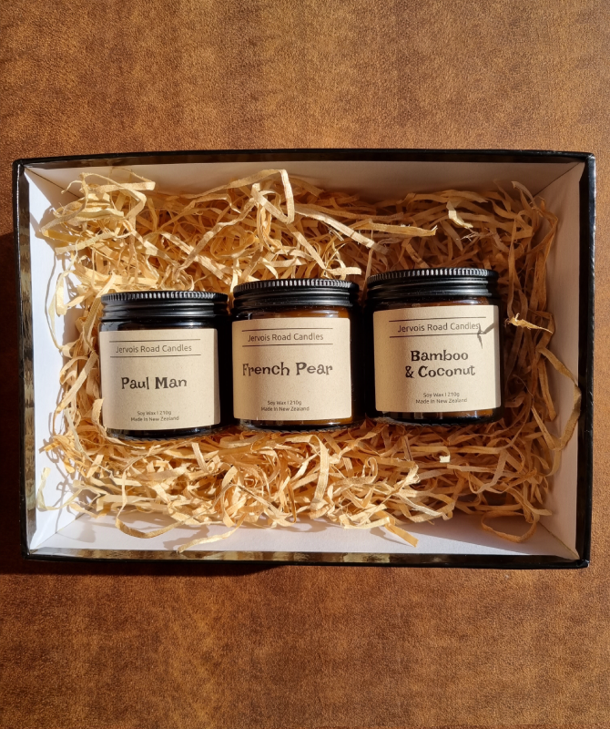 Gift Pack - Trio Small Scented Candles